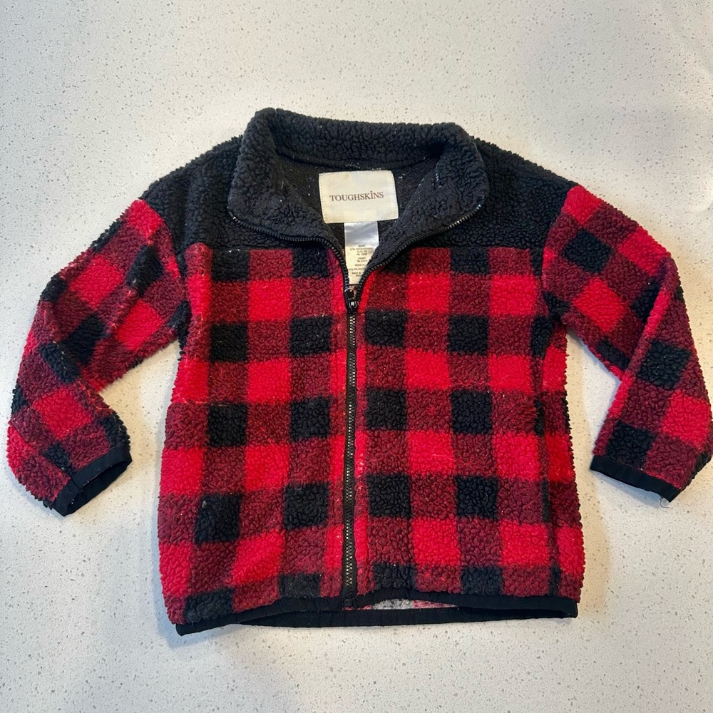 Toddler Size 3T • Fleece Full Zip Sweater